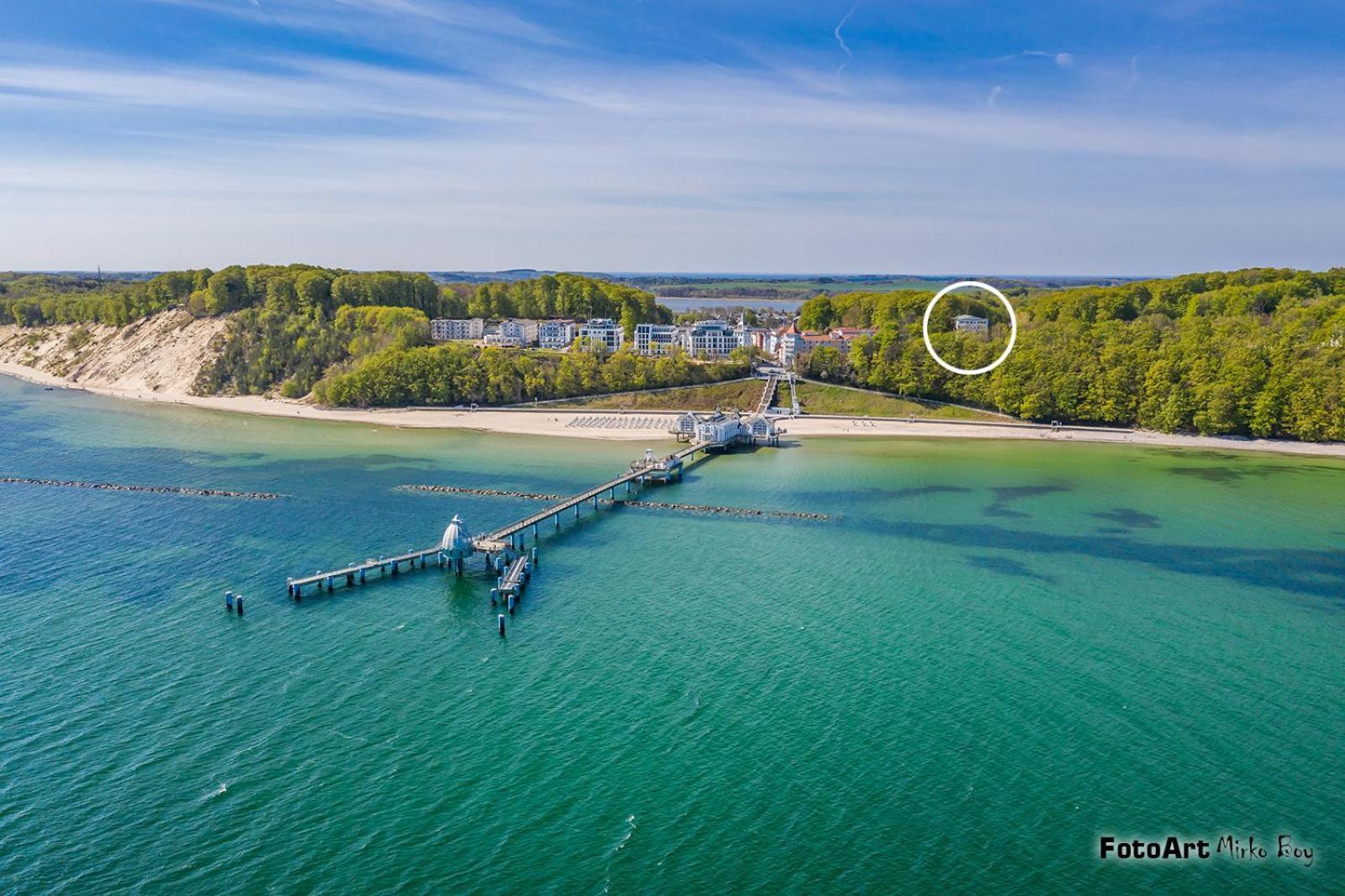 " Residenz Seeblick" Studio 27 Mit Seitlichem Ostseeblick Sellin  外观 照片